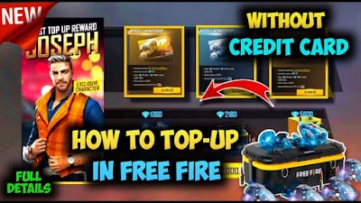 How To Top Up Diamonds In Free Fire In Pakistan Using