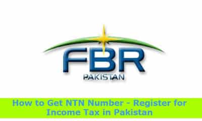 How to Get NTN Number - Register for Income Tax in Pakistan