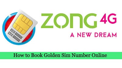 Zong book my number online - How to Book Zong Golden Number