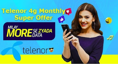 Telenor 4g Monthly Super Offer