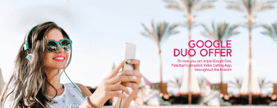 Zong Monthly Google Duo Package Unlimited Video Calls