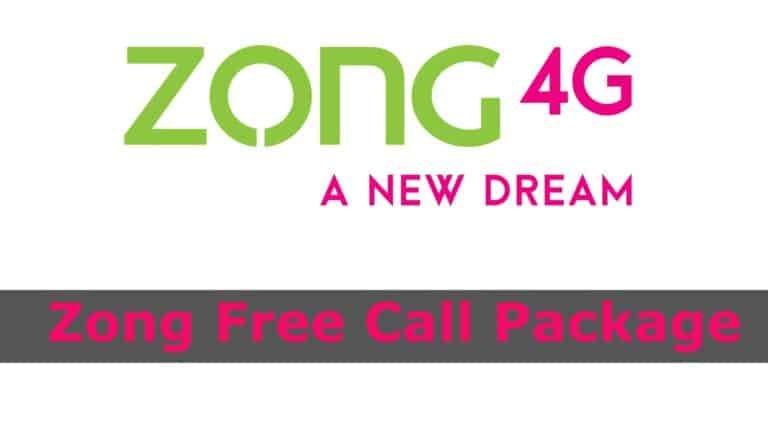 zong free call code