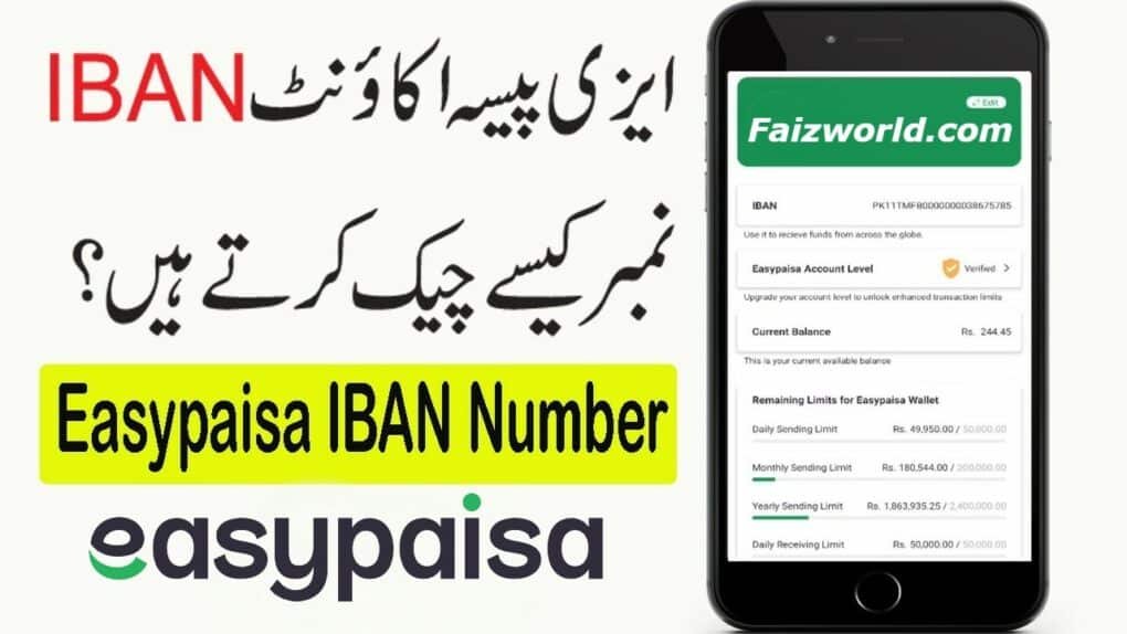 how-to-find-easypaisa-ibn-number-faiz-world